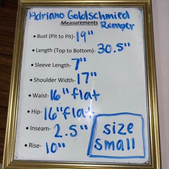 AG Adriano Goldschmied “Rhonda” Utility Denim Romper – Size Small - Picture 15 of 15